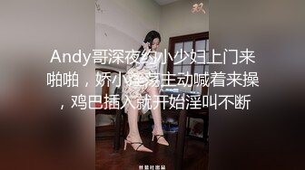 Andy哥深夜约小少妇上门来啪啪，娇小淫荡主动喊着来操，鸡巴插入就开始淫叫不断