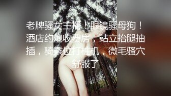 老牌骚女主播！眼镜骚母狗！酒店约炮收费房，站立抬腿抽插，骑乘位打桩机，微毛骚穴舒服了